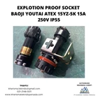 EXPLOTION PROOF SOCKET BAOJI YOUTAI ATEX 15YZ-5K 15A 250V IP55 1