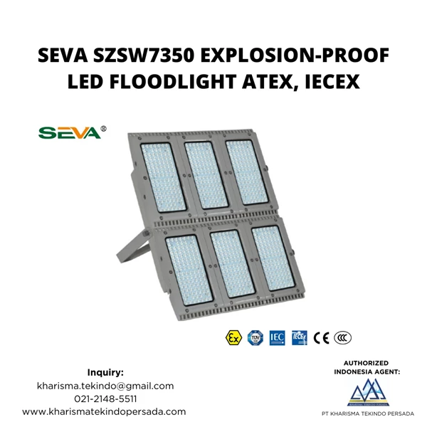 LAMPU SEVA SZSW7350 Explosion-Proof LED Floodlight ATEX IECEX