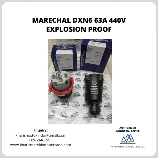 MARECHAL DXN6 63A 440V Socket Explosion Proof