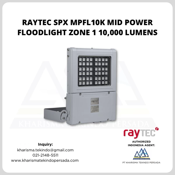 RAYTEC SPX MPFL10K Mid Power Floodlight Zone 1 10000 Lumens
