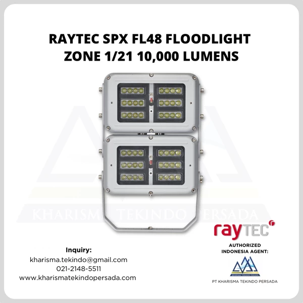 RAYTEC SPX FL48 Floodlight Zone 1/21 10000 Lumens