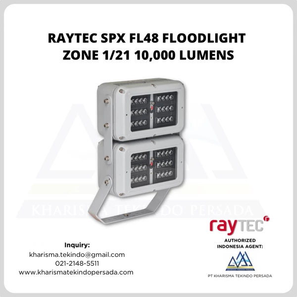 RAYTEC SPX FL48 Floodlight Zone 1/21 10000 Lumens