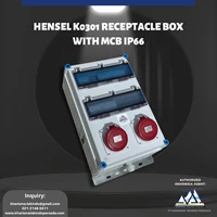 Junction Box Hensel K0301 Receptacle Box With MCB IP66