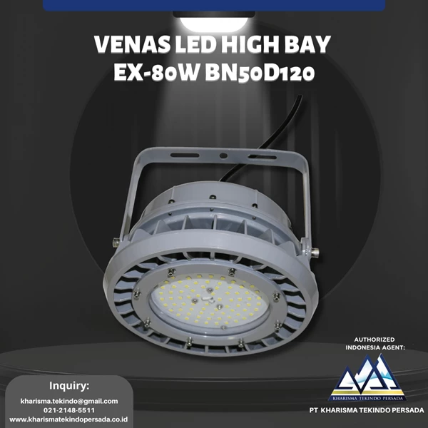 VENAS Lampu Sorot Led High Bay EX-80W BN50D120