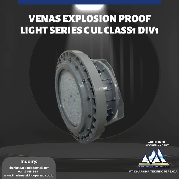 Venas Explosion Proof Light series C UL Class1 Div1
