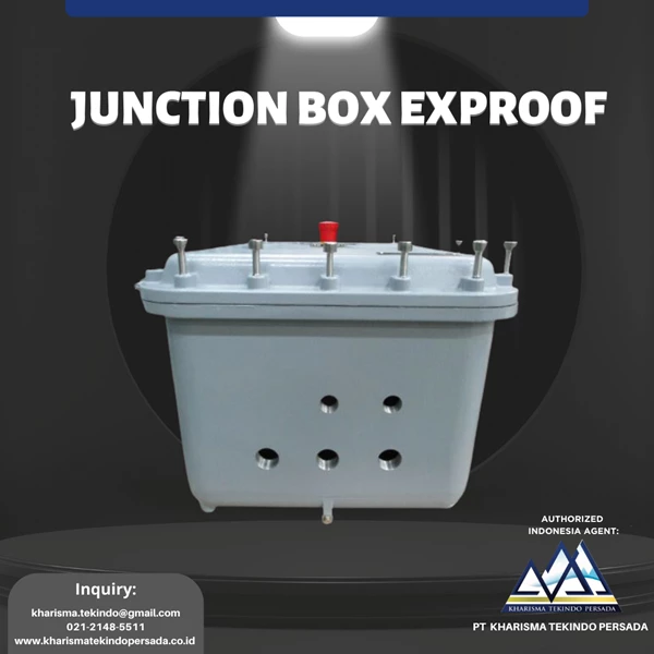 Junction box explosion proof Ex"d