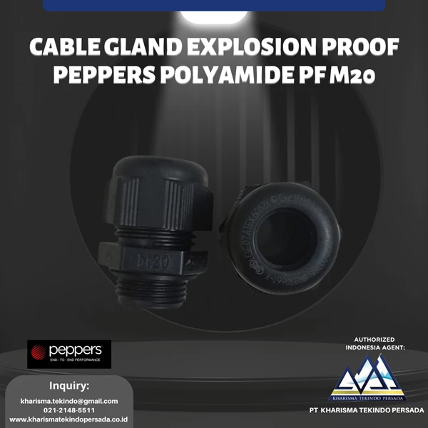 CABLE GLAND EXPLOSION PROOF PEPPERS POLYAMIDE PF M20