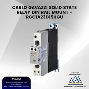 Carlo Gavazzi Solid State Relay DIN rail mount - RGC1A23D15KGU