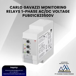 Carlo Gavazzi Monitoring relays 1-phase AC/DC voltage PUB01CB23500V
