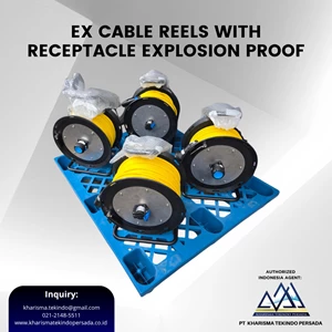 EX CABLE REELS WITH RECEPTACLE EXPLOSION PROOF