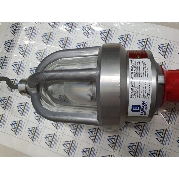 Explosion proof LARSON LED DROP LIGHT / HAND LAMP EHL-LED-230X24LV-100 15watt