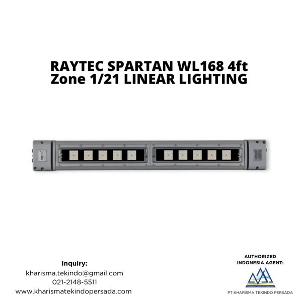 LAMPU LINEAR EMERGENCY RAYTEC SPARTAN WL168 4ft Linear zone 1/21
