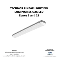 TECHNOR LINEAR LIGHTING LUMINAIRES G2X LED Zones 2 and 22